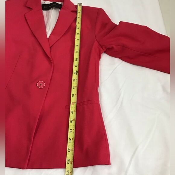 Zara Pink Single Button Blazer Size XS - Picture 10 of 10